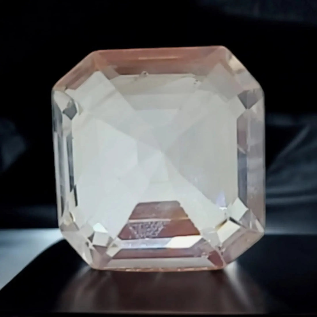 3.39 Ct Unheated Untreated IGI Certified Natural Ceylon White Sapphire - Venus Gems