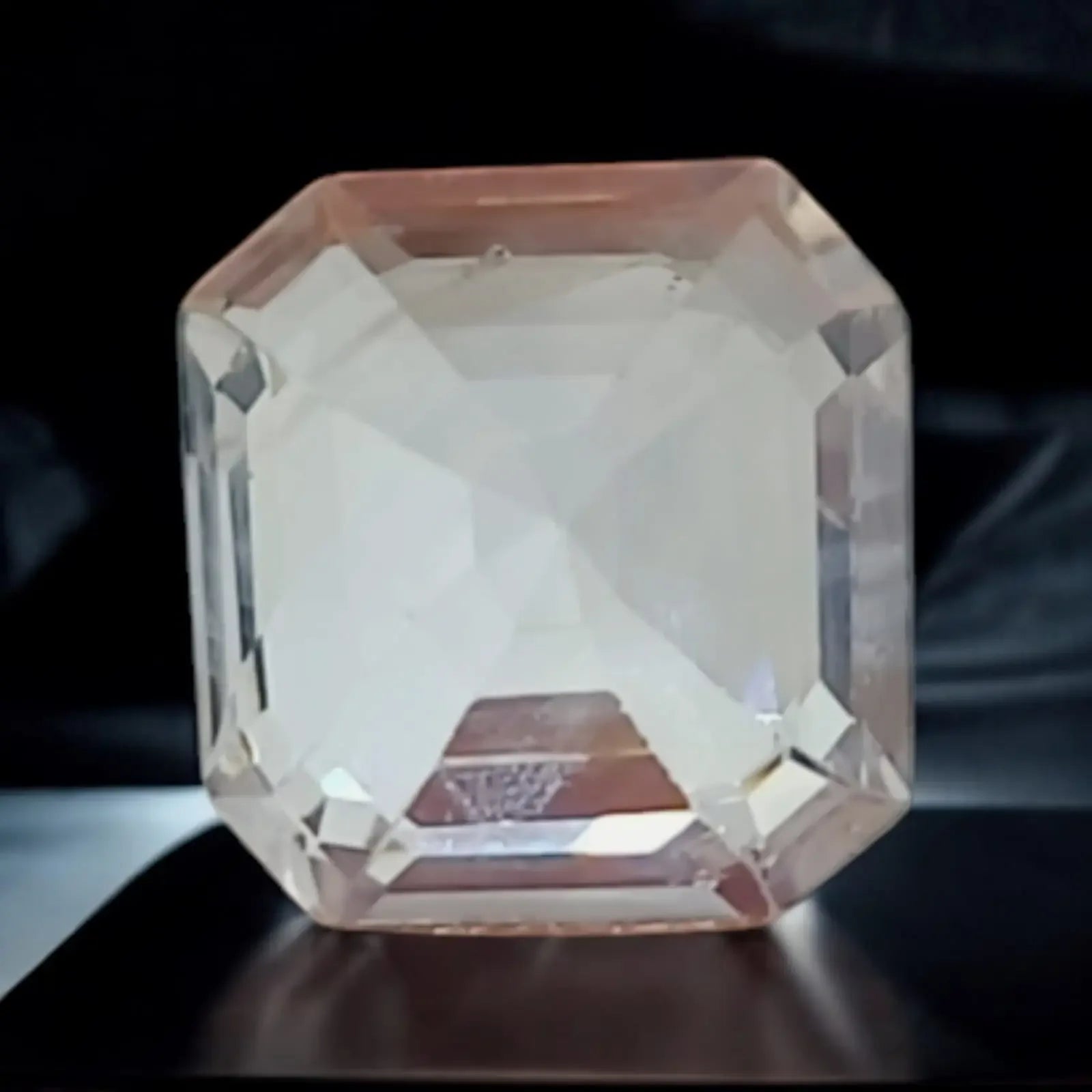 3.39 Ct Unheated Untreated IGI Certified Natural Ceylon White Sapphire - Venus Gems