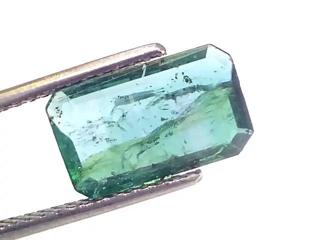 3.28 Ct Certified Untreated Natural Zambian Emerald Gemstone Panna - Venus Gems