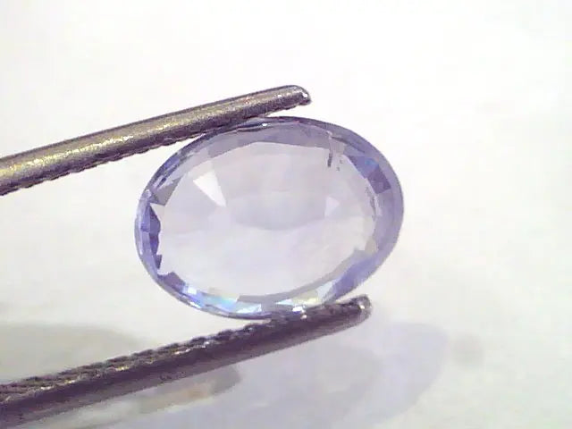 3.46 Ct Unheated Untreated Natural Ceylon Blue Sapphire Neelam