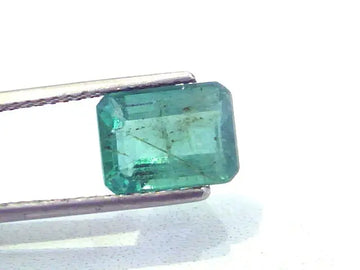 3.40 Ct Unheated Untreated Natural Zambian Emerald Gemstone
