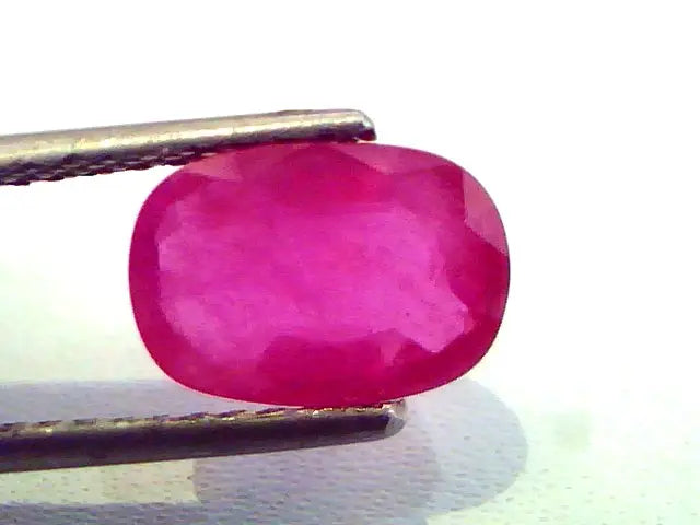 3.40 Ct Natural Ruby Gemstone for Sun Manek (Heated)