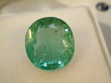 3.41 Carat Natural Zambian Emerald Gemstone A+++