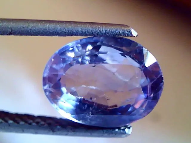 3.39 Ct Untreated Natural Ceylon Blue Sapphire Gems,Real Neelam