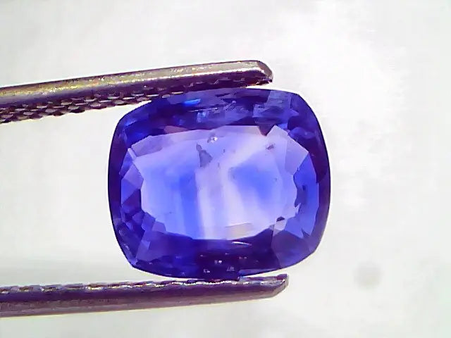 3.41 Ct IGI Certified Unheated Untreated Natural Ceylon Blue Sapphire AA