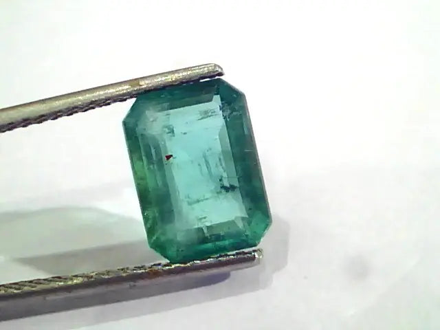 3.47 Ct Untreated Natural Zambian Emerald Gemstone Panna AAA