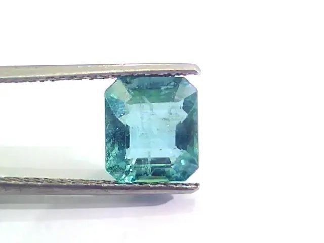 3.41 Ct Untreated Natural Zambian Emerald Gemstone Panna AAA++