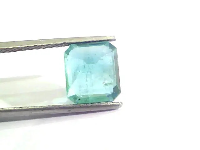 3.41 Ct Untreated Natural Zambian Emerald Gemstone Panna AAA++