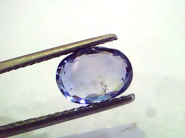 3.42 Ct Unheated Untreated Natural Ceylon Blue Sapphire Neelam