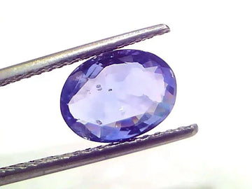 3.45 Ct Certified Unheated Untreated Natural Ceylon Blue Sapphire Gems - Venus Gems