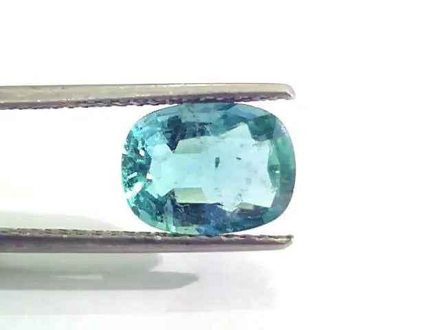 3.42 Ct Untreated Natural Zambian Emerald Gemstone Panna AAAAA