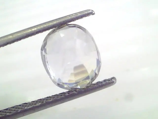 3.45 Ct Unheated Untreated Natural Ceylon White Sapphire Gems