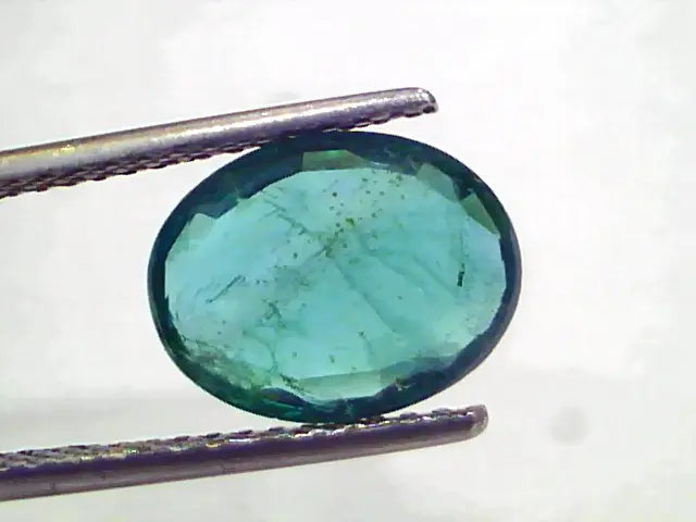 3.43 Ct GII Certified Untreated Natural Zambian Emerald Gems AAA