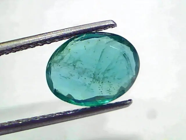 3.43 Ct GII Certified Untreated Natural Zambian Emerald Gems AAA