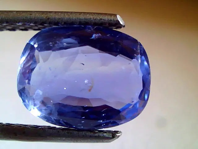 3.42 Ct Unheated Untreated Natural Ceylon Blue Sapphire Neelam