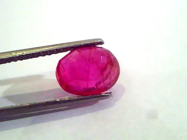 3.43 Ct Unheated Untreated Natural Old Burma Mines Ruby **Rare**