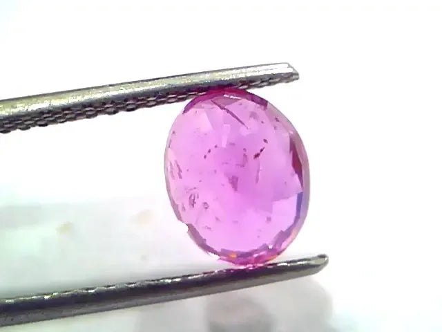 3.43 Ct GII Certified Unheated Untreated Natural Madagaskar Ruby AAAA - Venus Gems
