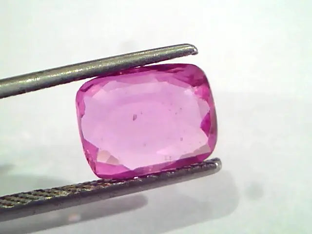 3.43 Ct GII Certified Unheated Untreated Natural Madagaskar Ruby