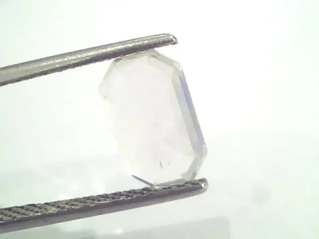 3.43 Ct Unheated Untreated Natural White Sapphire Gemstones - Venus Gems