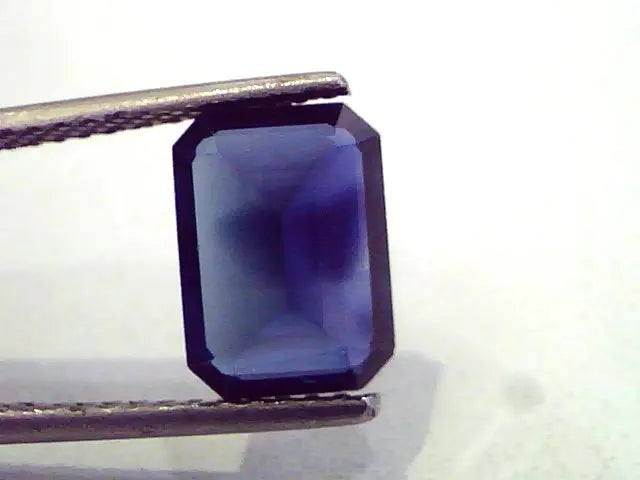 3.44 Ct IGI Certified Unheated Untreated Natural Blue Sapphire AA