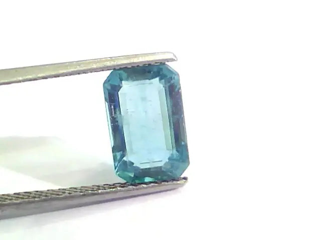 3.44 Ct Untreated Natural Zambian Emerald Gemstone Panna AAAAA