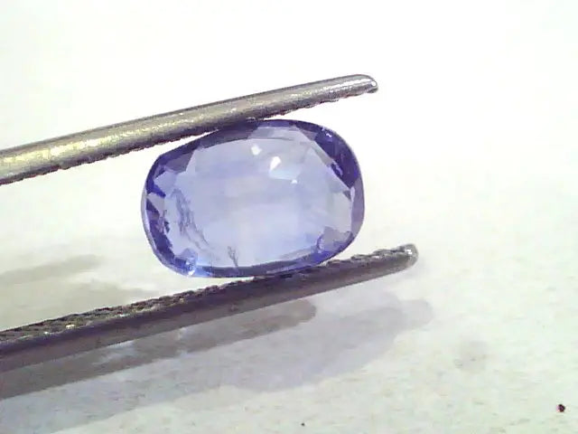 3.45 Ct Unheated Untreated Natural Ceylon Blue Sapphire Neelam Gems