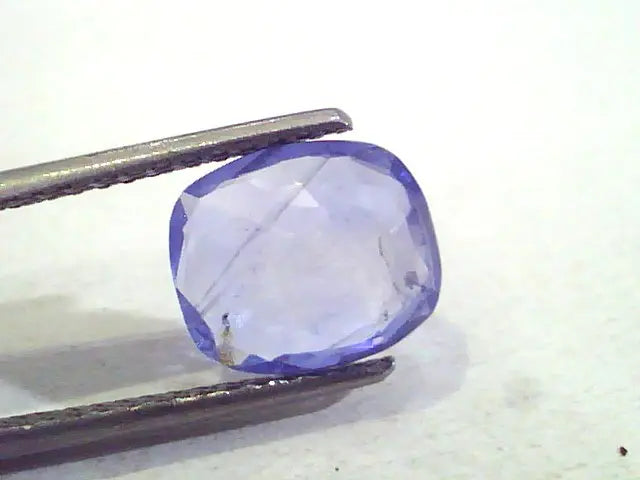 3.47 Ct Unheated Untreated Natural Ceylon Blue Sapphire Neelam Gems