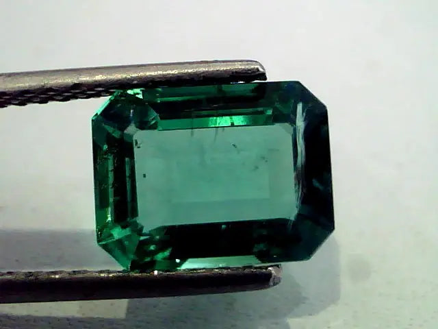 3.45 Ct Untreated Premium Glass Clean Natural Zambian Emerald AA