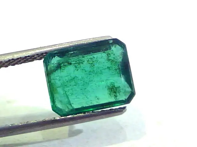 3.42 Ct Unheated Untreated Natural Zambian Emerald Panna Gems