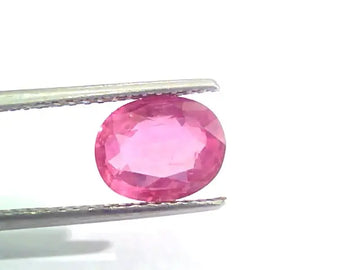 3.45 Ct Certified Unheated Untreated Natural Madagaskar Ruby AAA