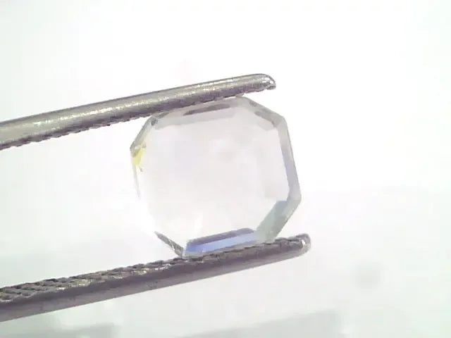 3.45 Ct Unheated Untreated Natural White Sapphire Gemstones - Venus Gems