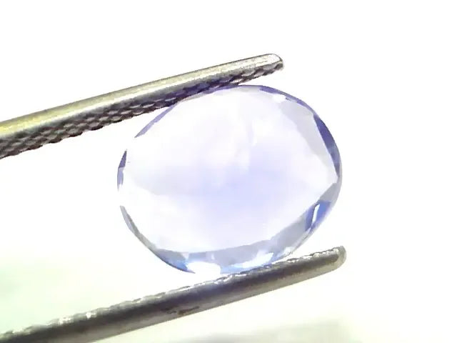 3.46 Ct GII Certified Unheated Untreated Natural Ceylon Blue Sapphire - Venus Gems