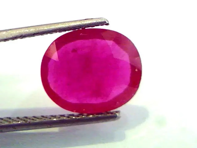 3.46 Ct Natural Ruby Gemstone for Sun Manek (Heated)