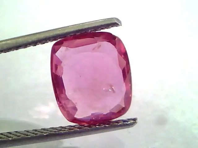 3.46 Ct IGI Certified Unheated Untreted Natural Madagaskar Ruby