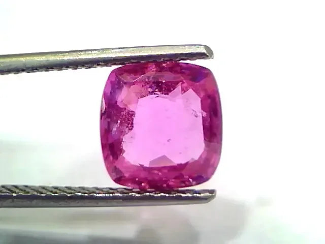 3.47 Ct GII Certified Unheated Untreated Natural Madagaskar Ruby AAAA - Venus Gems