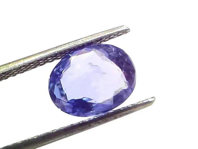 3.48 Ct IGI Certified Unheated Untreated Natural Ceylon Blue Sapphire - Venus Gems