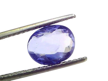 3.48 Ct IGI Certified Unheated Untreated Natural Ceylon Blue Sapphire - Venus Gems