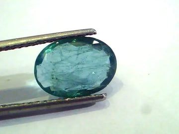3.48 Ct Untreated Natural Zambian Emerald Gemstone Panna stone