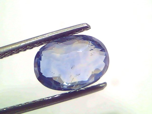 3.48 Ct 3.82 Ratti IGI Certified Unheated Untreated Natural Ceylon Blue Sapphire