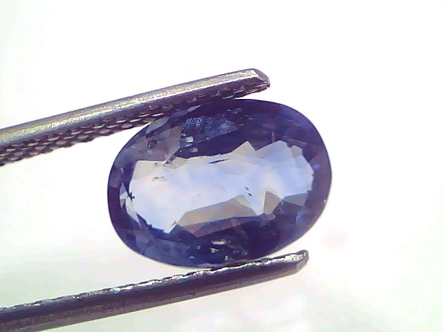 3.48 Ct 3.82 Ratti IGI Certified Unheated Untreated Natural Ceylon Blue Sapphire