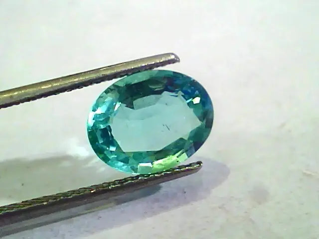3.49 Ct Unheated Natural Zambian Emerald Gemstone**RARE**