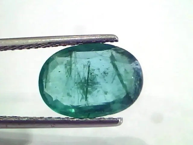 3.49 Ct Untreated Natural Zambian Emerald Gemstone Panna Gems - Venus Gems