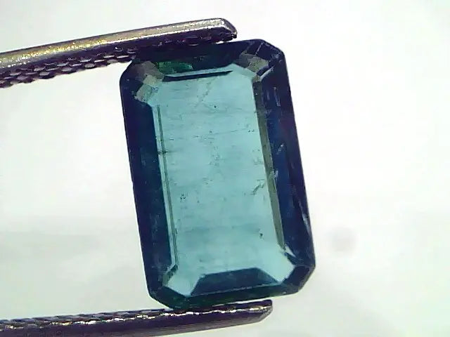 3.49 Ct Certified Untreated Natural Zambian Emerald Gemstone Panna