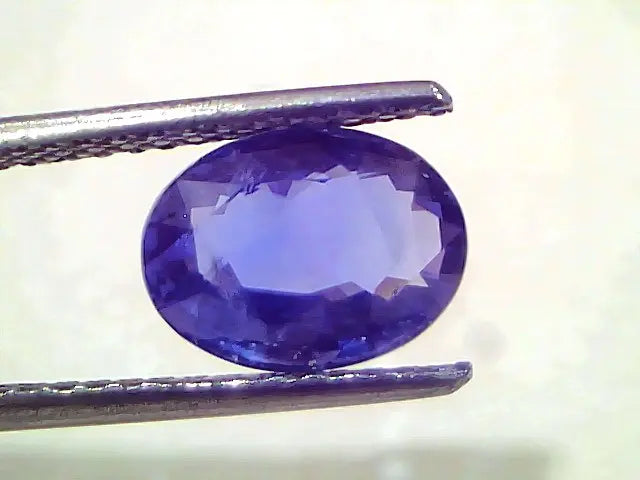 3.50 Ct IGI Certified Unheated Untreated Natural Ceylon Blue Sapphire AAA