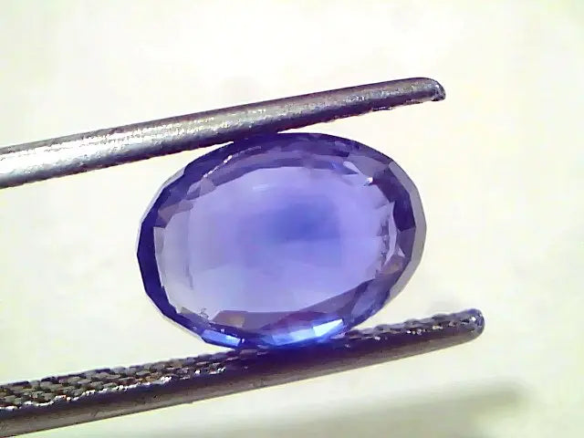 3.50 Ct IGI Certified Unheated Untreated Natural Ceylon Blue Sapphire AAA