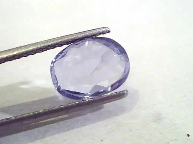 3.50 Ct Unheated Untreated Natural Ceylon Blue Sapphire Neelam Gems