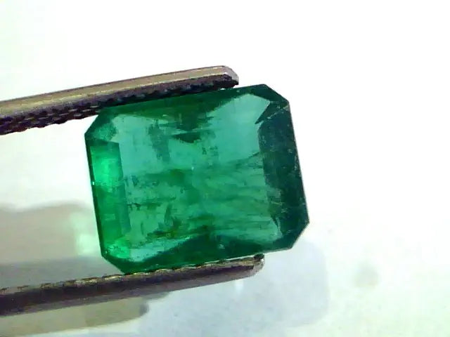3.59 Ct Unheated Untreated Natural Zambian Emerald Gemstone AA