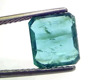 3.50 Ct Untreated Natural Zambian Emerald Gemstone Panna AA