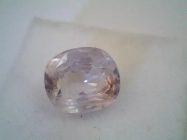 3.50 Carat Unheated Untreated Natural Pink Sapphire From Ceylon