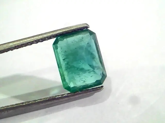 3.58 Ct Untreated Natural Zambian Emerald Gemstone Panna AAA